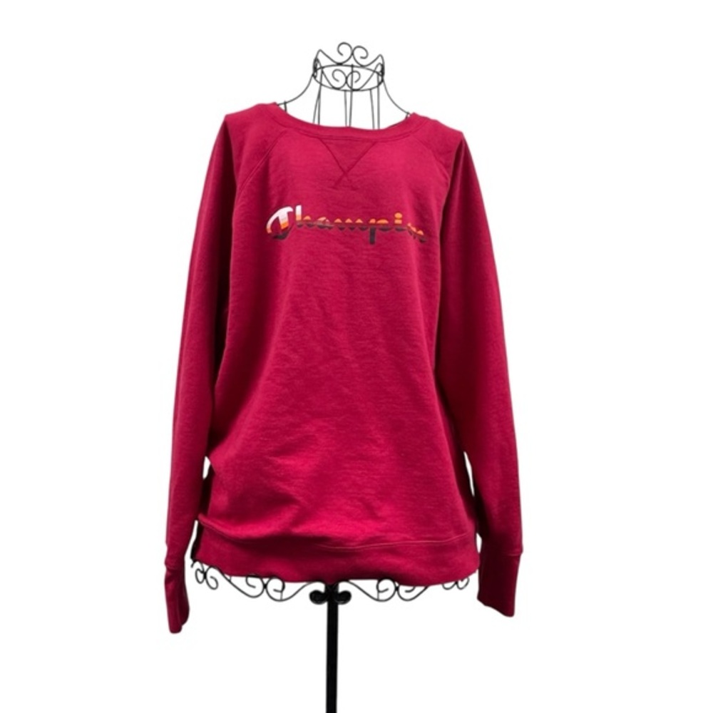 Champion Women's Bold Pink Sweatshirt